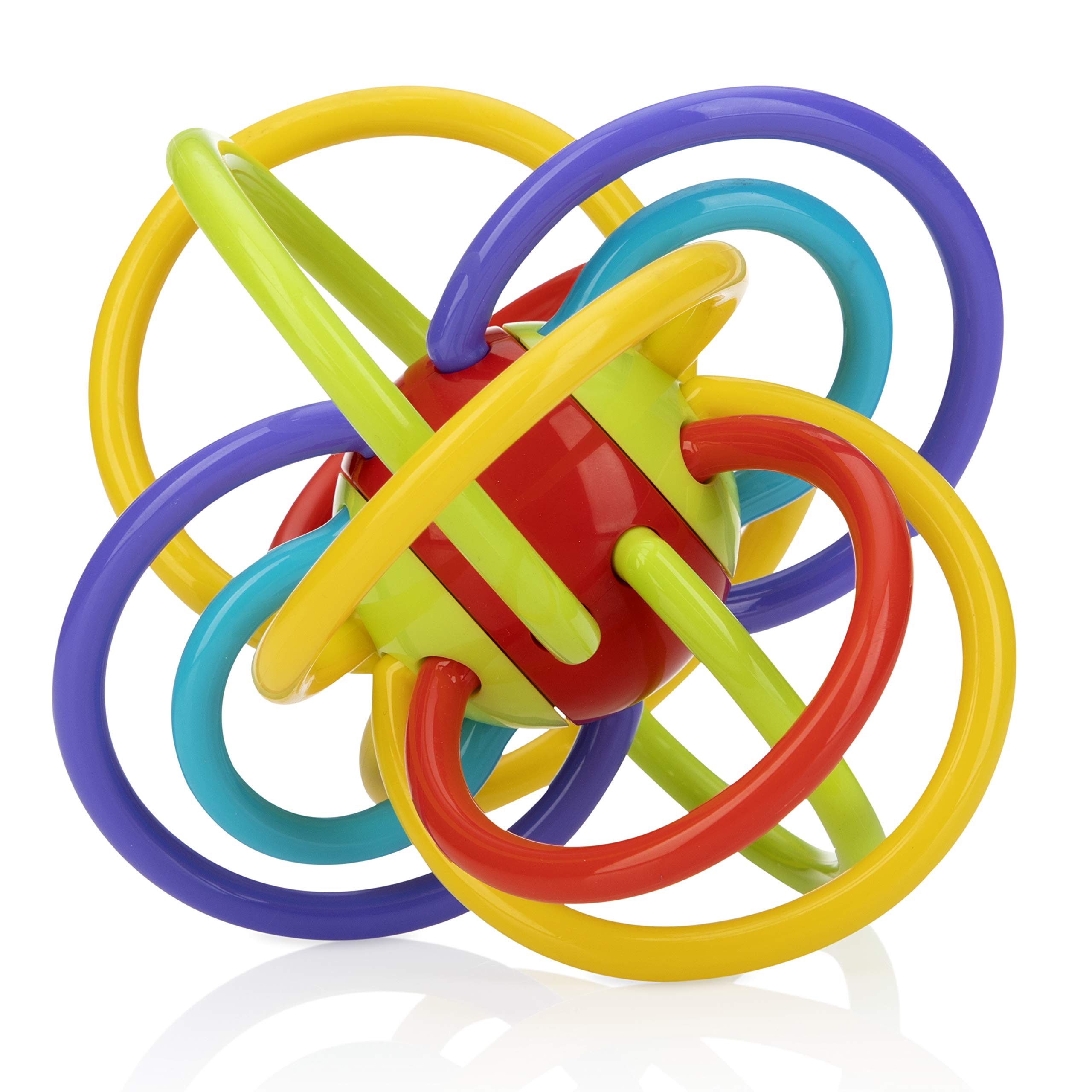 Foto 2 pulgar | Mordedera Nuby Lots a Loops Multicolor con Sonajero - Venta Internacional