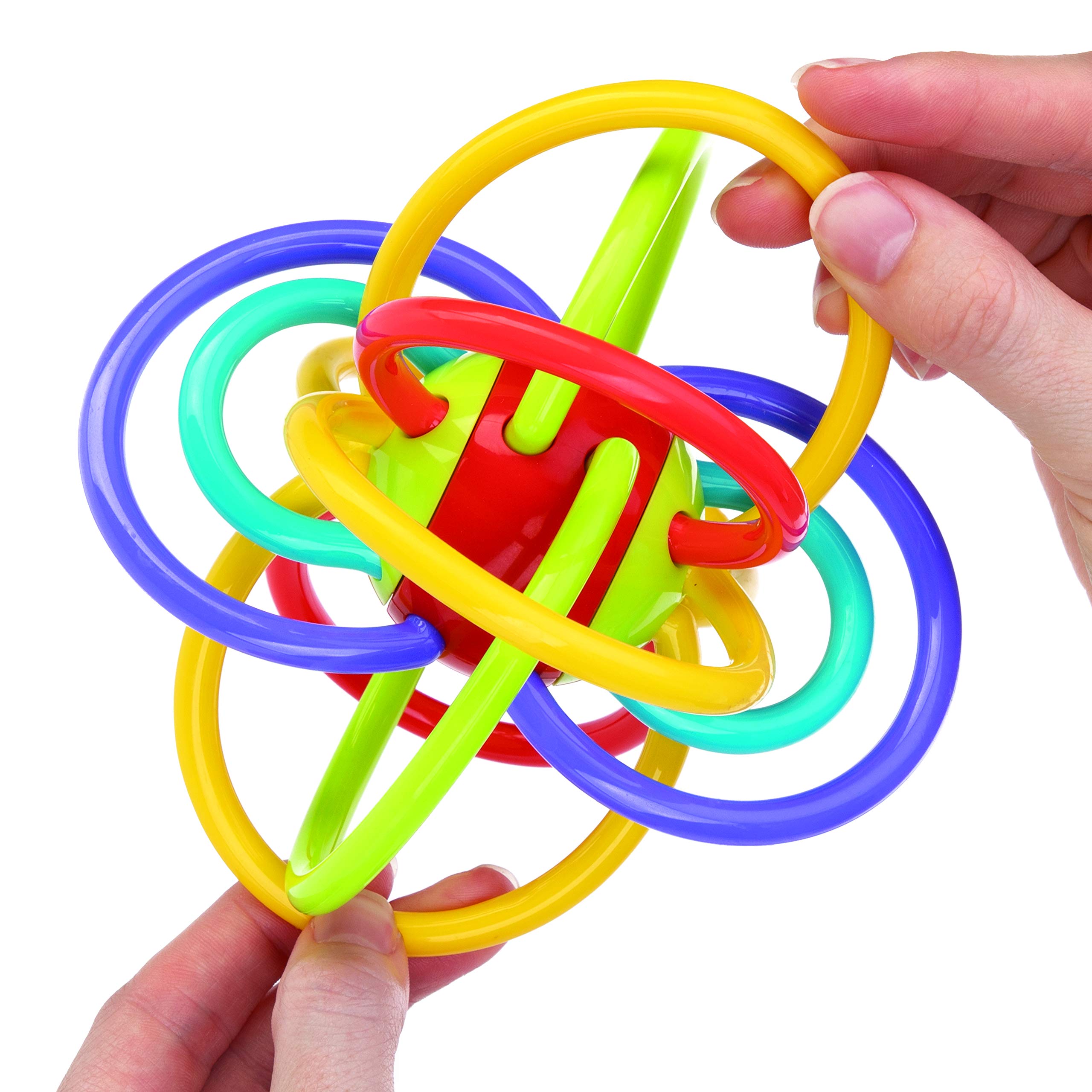 Foto 4 pulgar | Mordedera Nuby Lots a Loops Multicolor con Sonajero - Venta Internacional