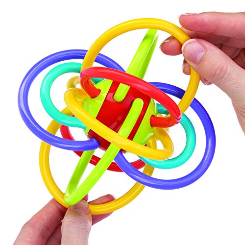 Foto 4 | Mordedera Nuby Lots a Loops Multicolor con Sonajero - Venta Internacional