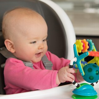 Foto 5 | Trona Toy Sassy Teethe & Twirl Sensation Station 2 En 1 - Venta Internacional
