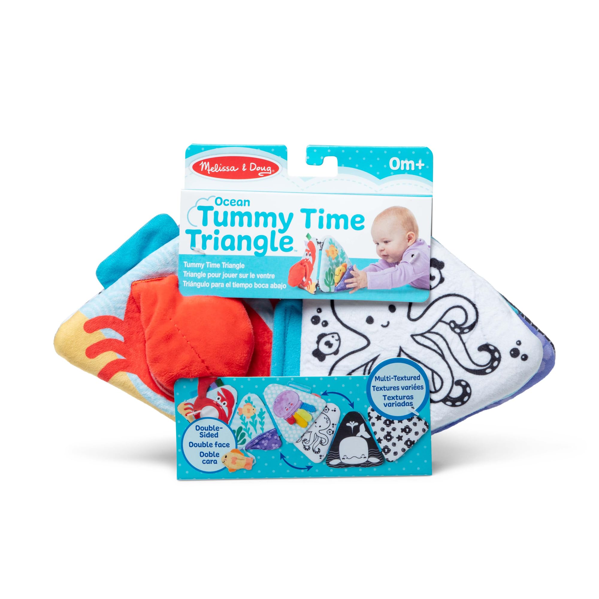 Foto 4 pulgar | Juguete Sensorial Ocean Tummy Time Triangle Melissa & Doug para Bebés