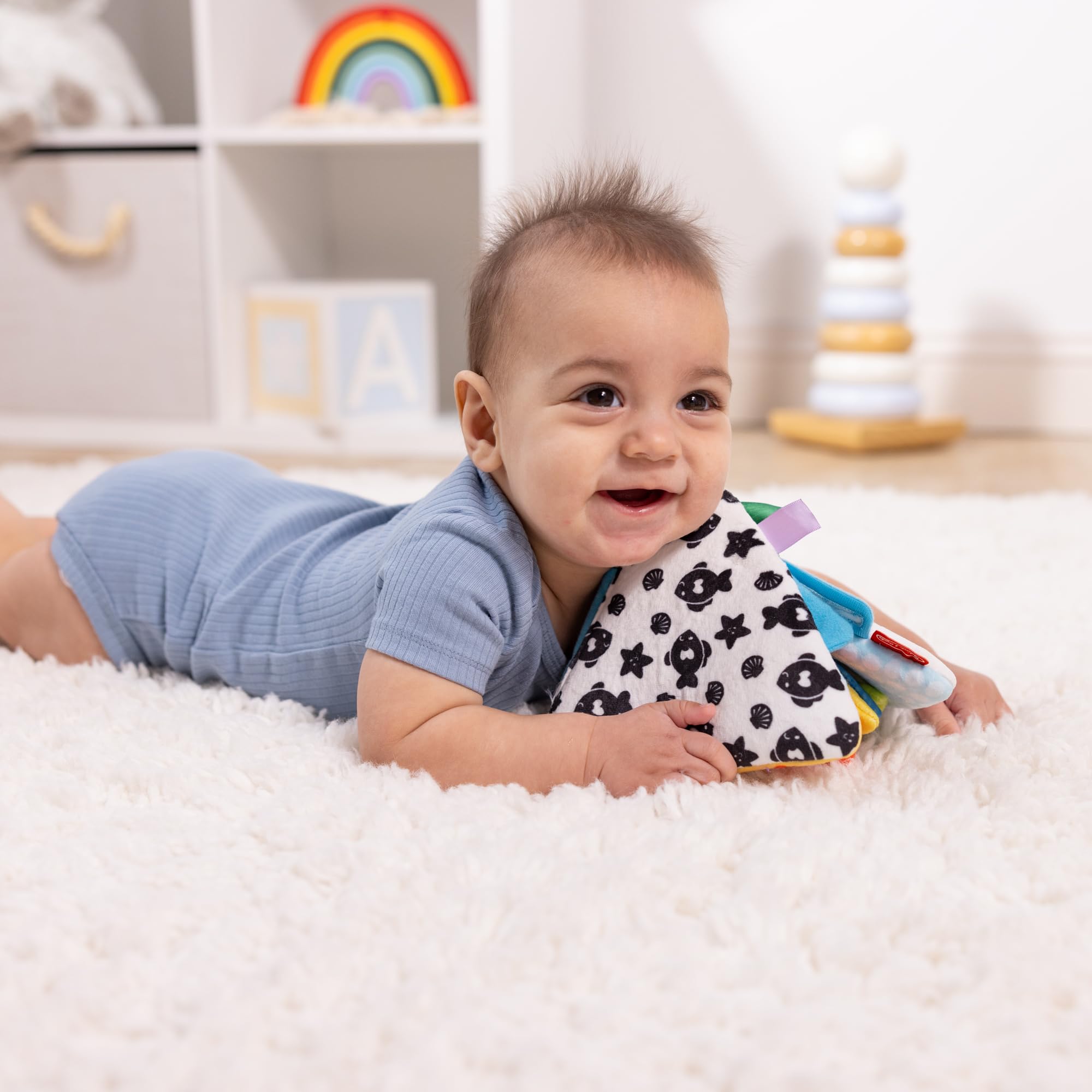 Foto 7 pulgar | Juguete Sensorial Ocean Tummy Time Triangle Melissa & Doug para Bebés