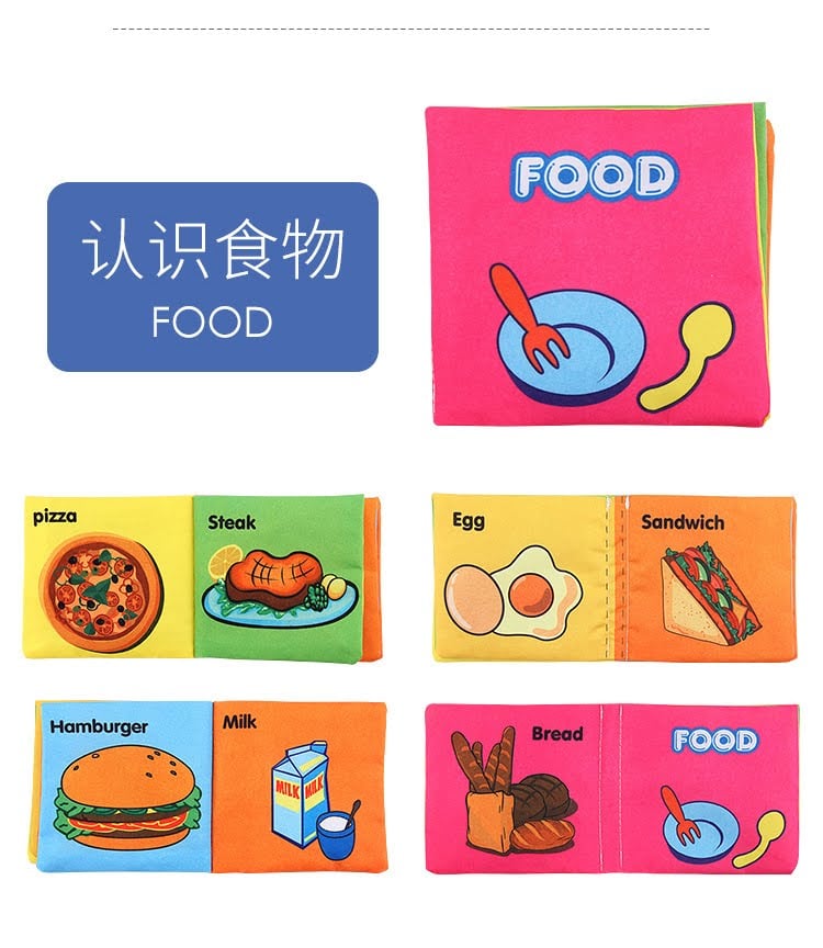 Foto 7 | Libro Sensorial Para Bebés Educación Sobre Estimulación Temprana - Venta Internacional