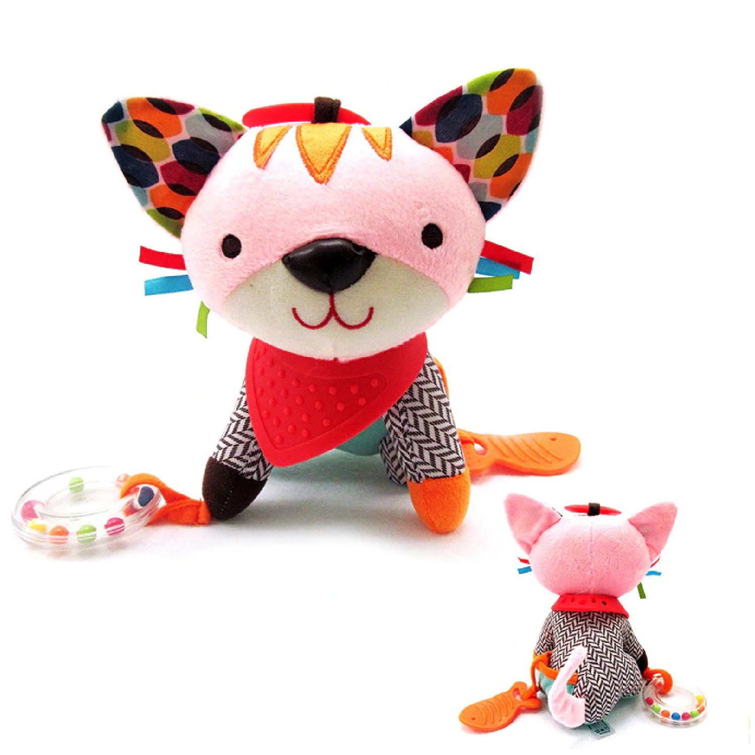 Foto 1 | Peluche Sensory Kitten con Mordedor para Bebé - Venta Internacional