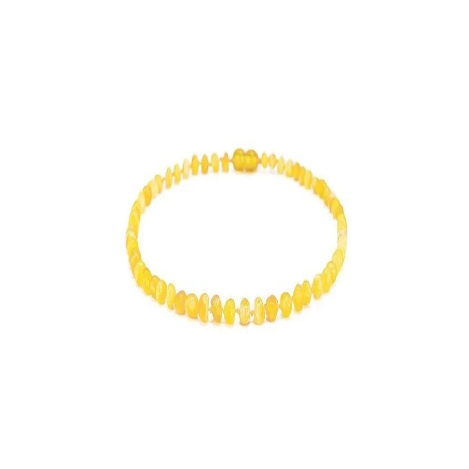 Collar de Ámbar para Bebés con Cuentas de Ámbar Báltico de 33 cm - Venta Internacional