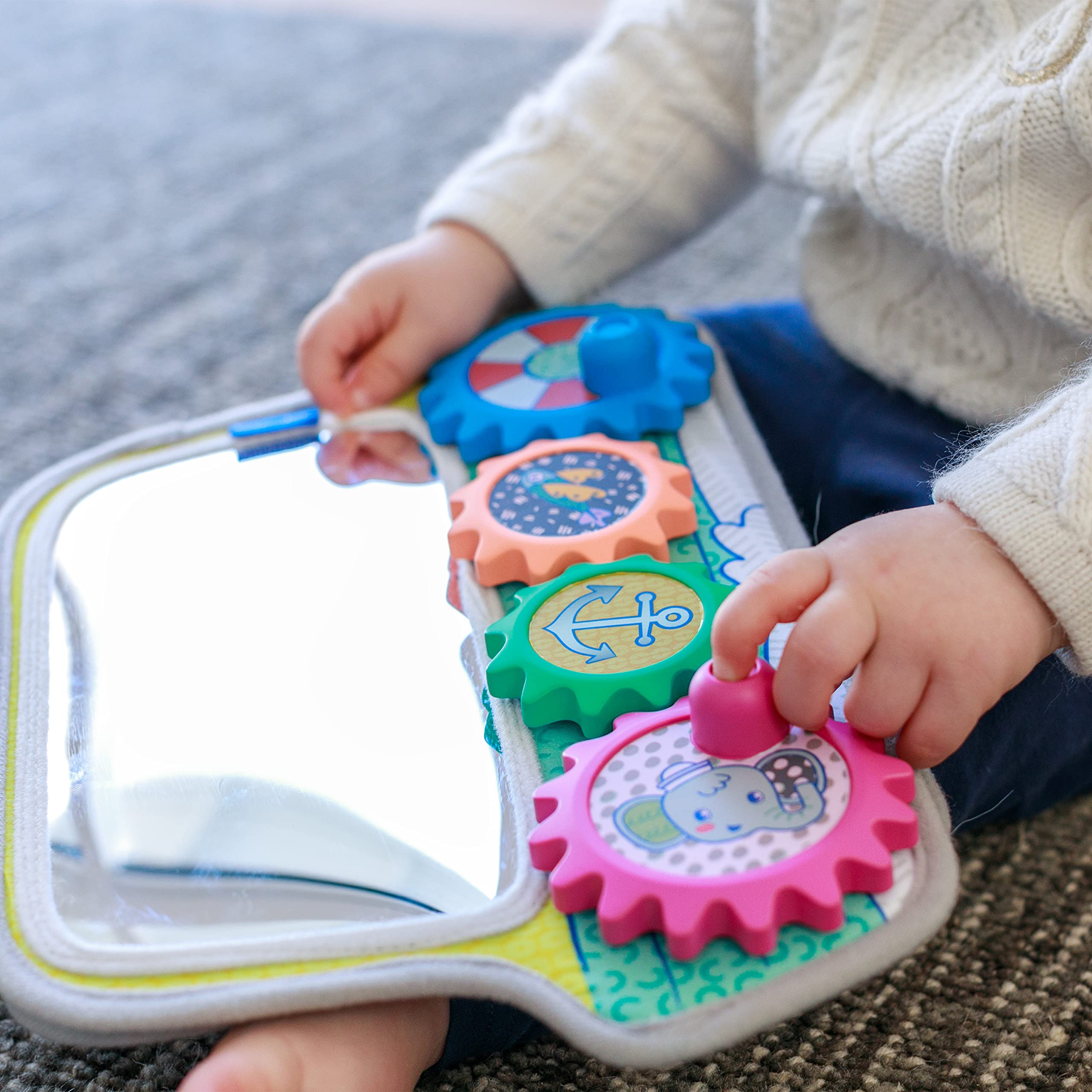 Foto 6 pulgar | Espejo Toy Boat Infantino Busy Board Discovery - Venta Internacional.