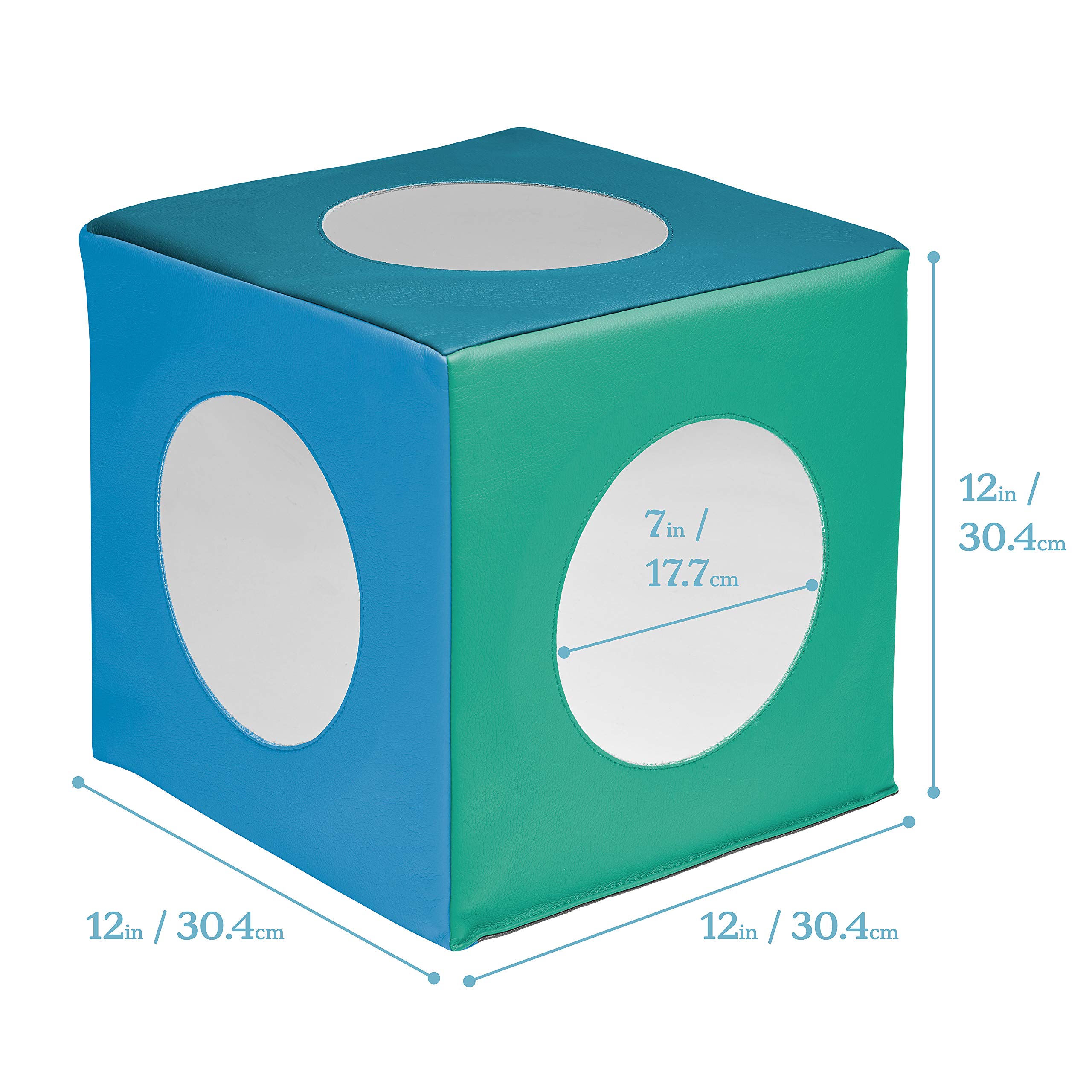 Foto 3 pulgar | Sensory Toy Ecr4kids Softzone Mirror Cube, Contemporáneo - Venta Internacional.
