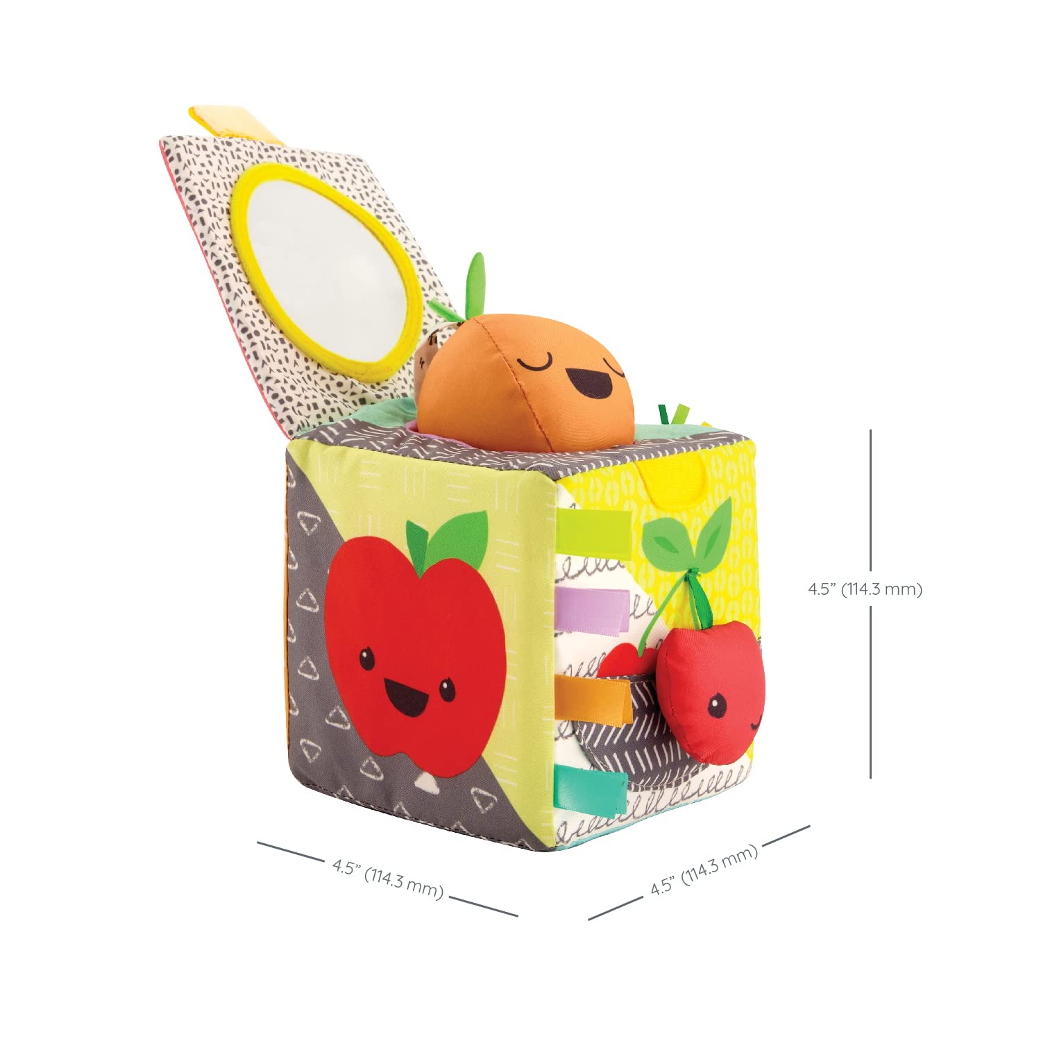 Foto 3 pulgar | Sensory Discovery Cube Infantino Peek & Seek 3m+ - Venta Internacional.