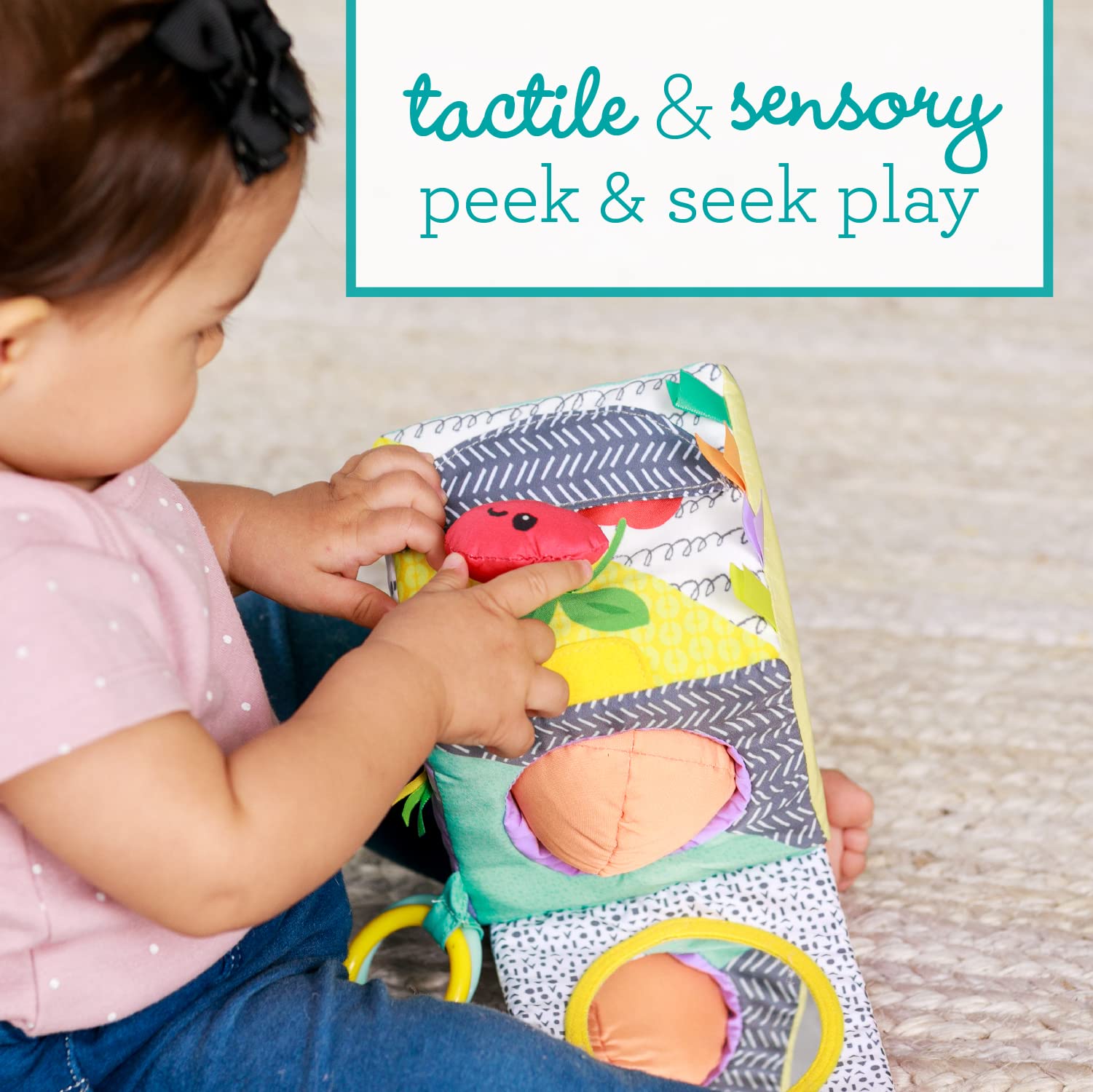 Foto 5 pulgar | Sensory Discovery Cube Infantino Peek & Seek 3m+ - Venta Internacional.