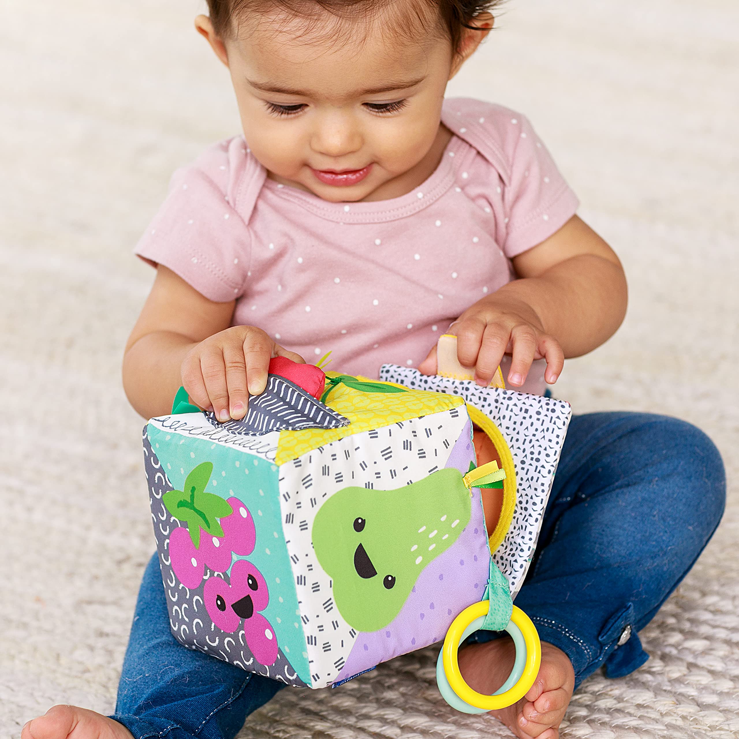 Foto 6 pulgar | Sensory Discovery Cube Infantino Peek & Seek 3m+ - Venta Internacional.