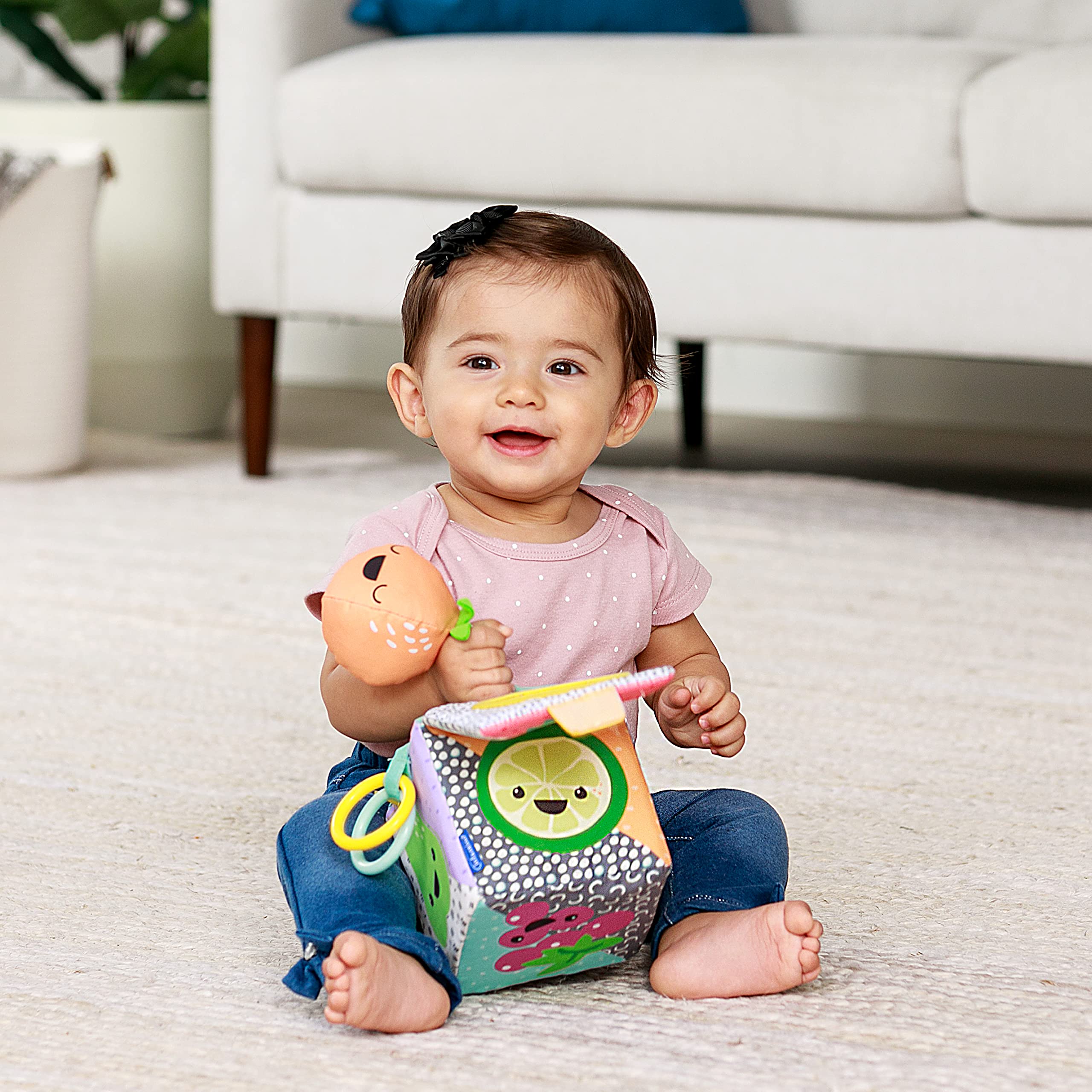 Foto 8 pulgar | Sensory Discovery Cube Infantino Peek & Seek 3m+ - Venta Internacional.