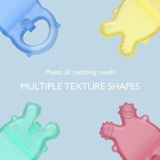 Foto 6 | Mordedor En Frío De Silicona Teether Momcozy, Rellenable Con Agua, 2 Unidades - Venta Internacional.