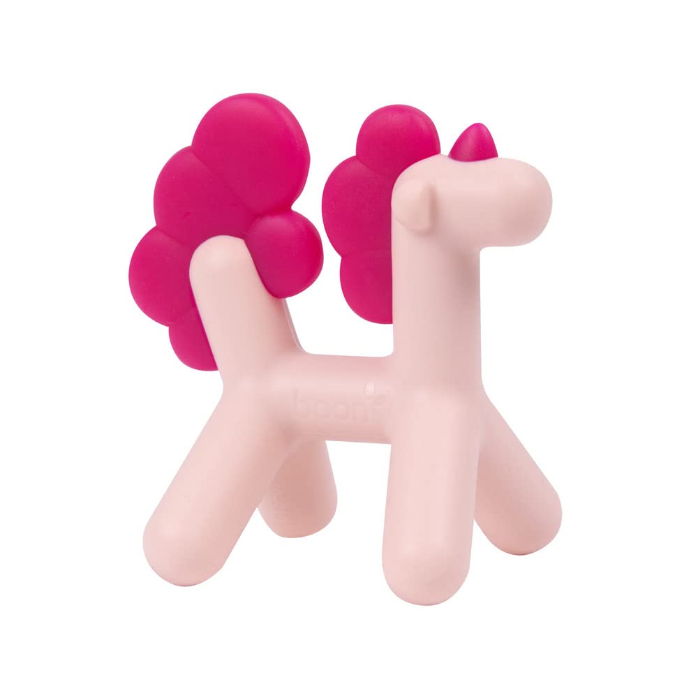 Baby Teether Boon Prance Unicorn, De Silicona, Apto Para Lavavajillas - Venta Internacional.