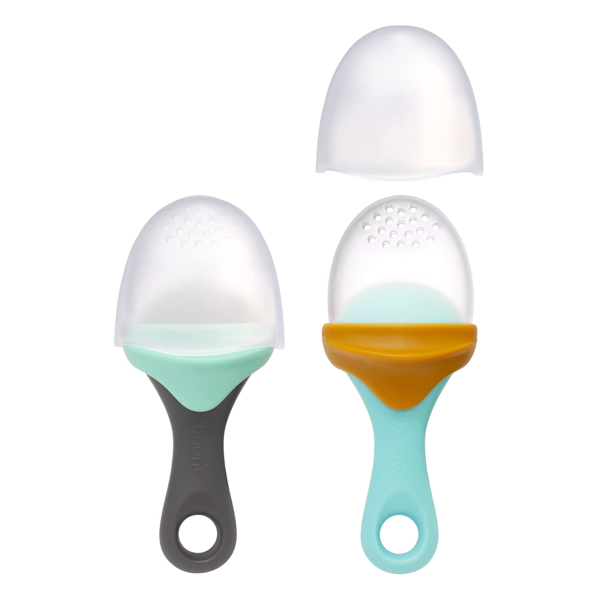 Comedero de Fruta Silicona para Bebés Boon Pulp Soft Paquete De 2 - Venta Internacional