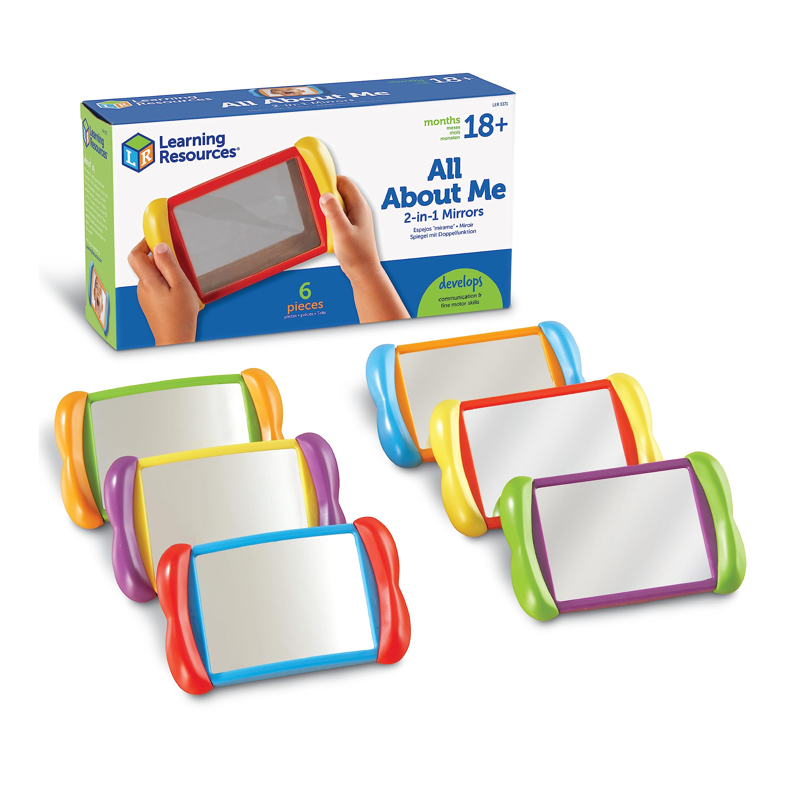 Foto 2 pulgar | Mirror Learning Resources All About Me 2 En 1 (6 Piezas) - Venta Internacional.