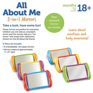 Foto 7 | Mirror Learning Resources All About Me 2 En 1 (6 Piezas) - Venta Internacional.
