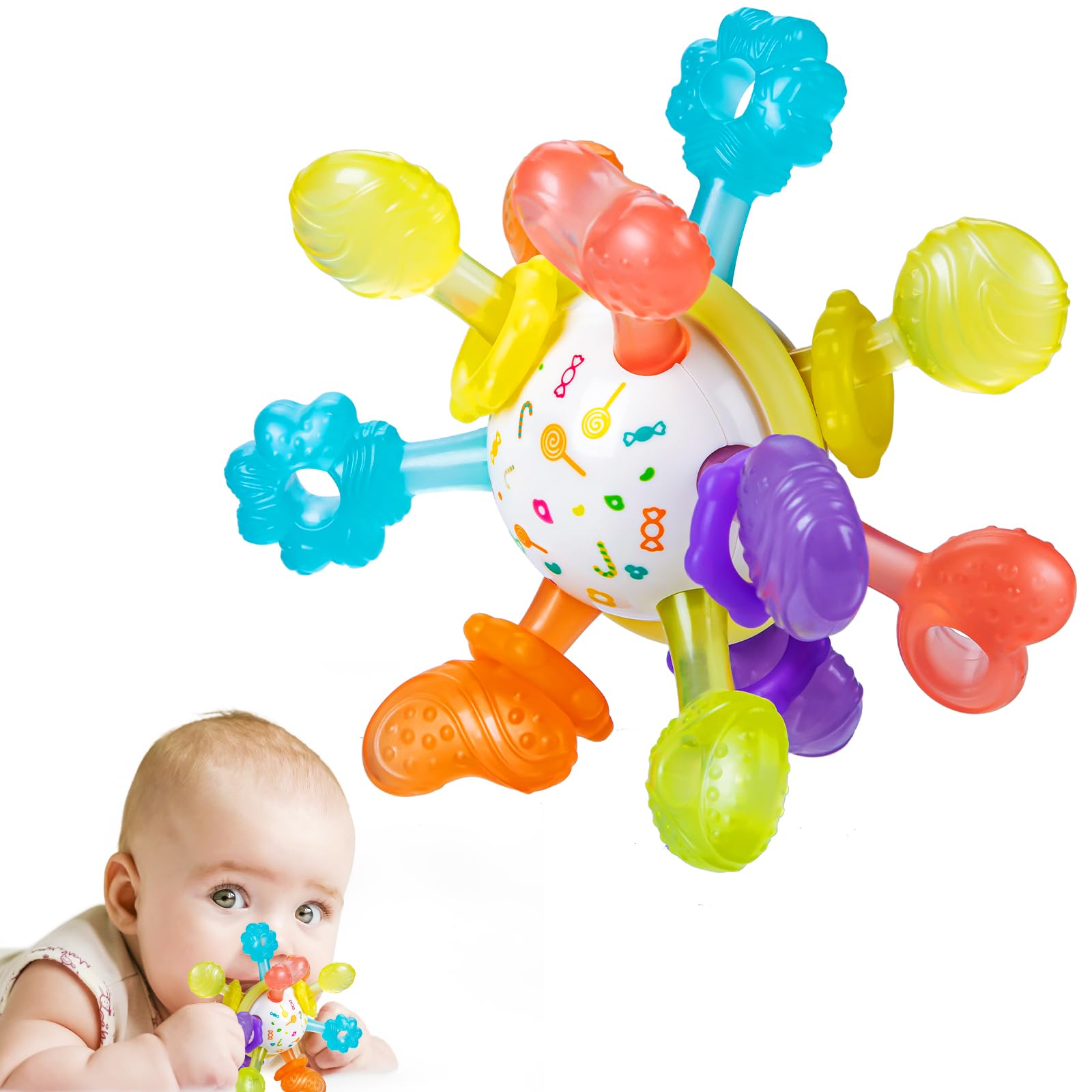Foto 1 | Juguetes Sensoriales Montessori Para Bebés Tohibee Aptos Para La Dentición - Venta Internacional.