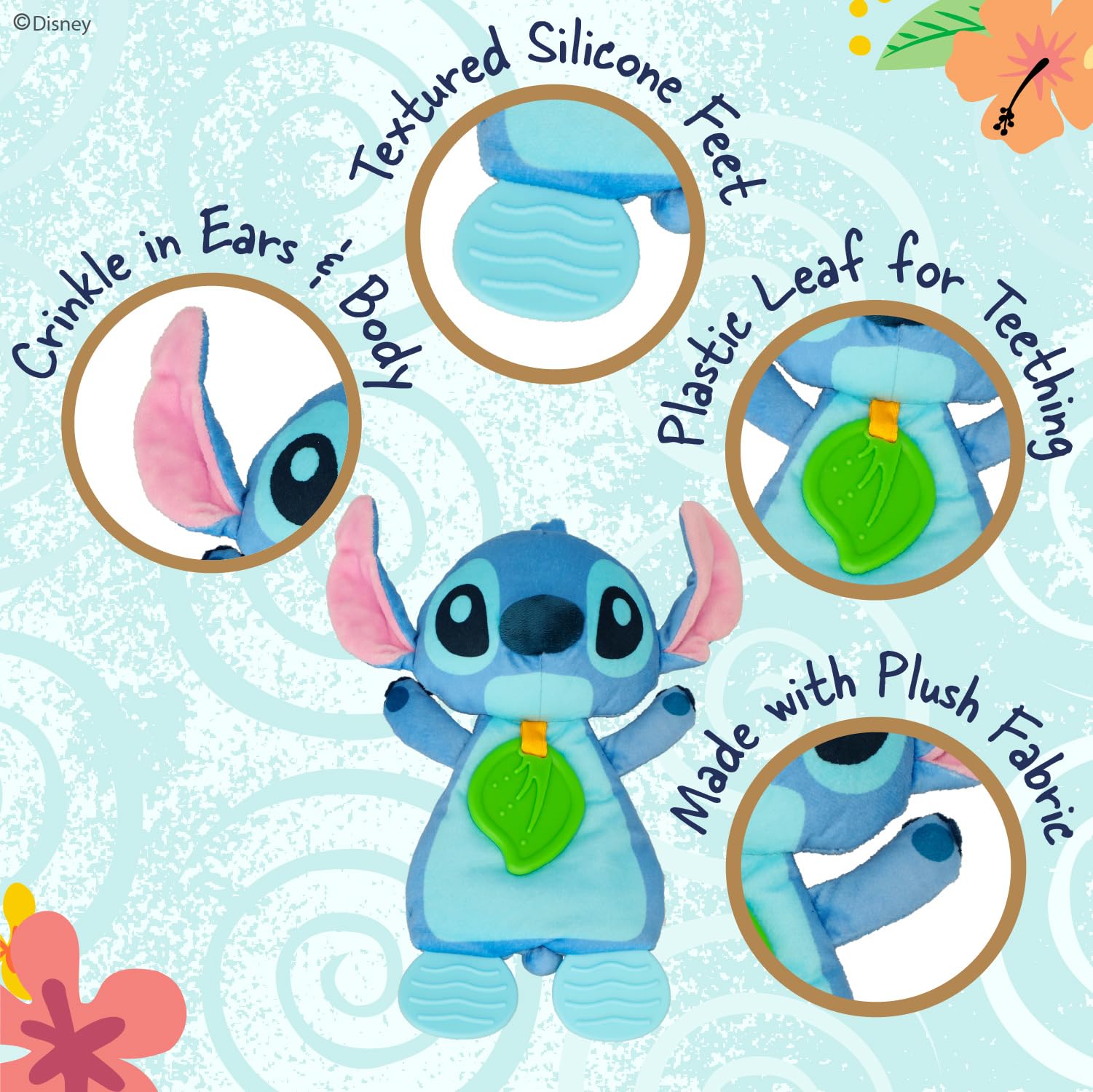 Foto 3 | Peluche Kids Preferred Disney Baby Lilo And Stitch - Venta Internacional.