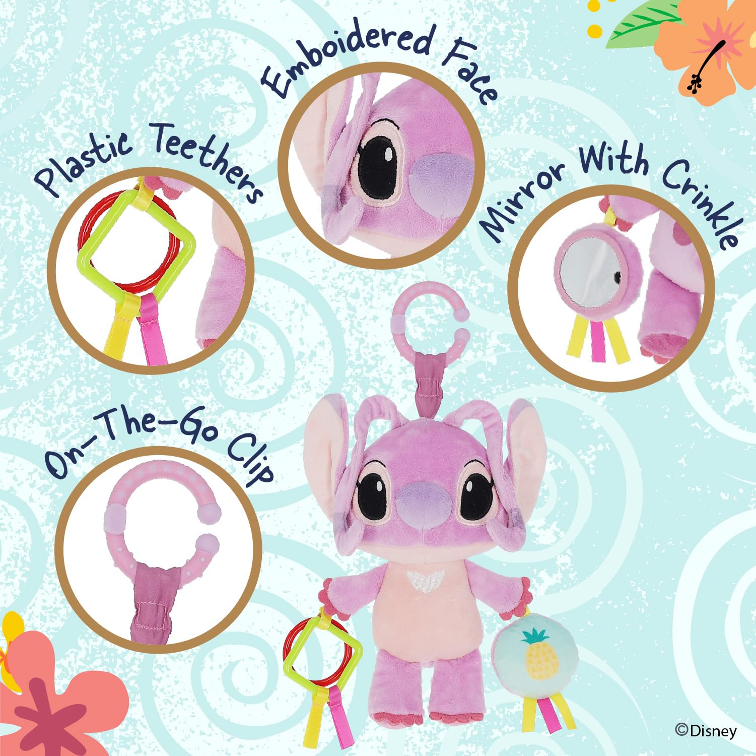 Foto 4 pulgar | Juguete De Actividad Preferido Por Los Niños Disney Baby Lilo And Stitch - Venta Internacional.