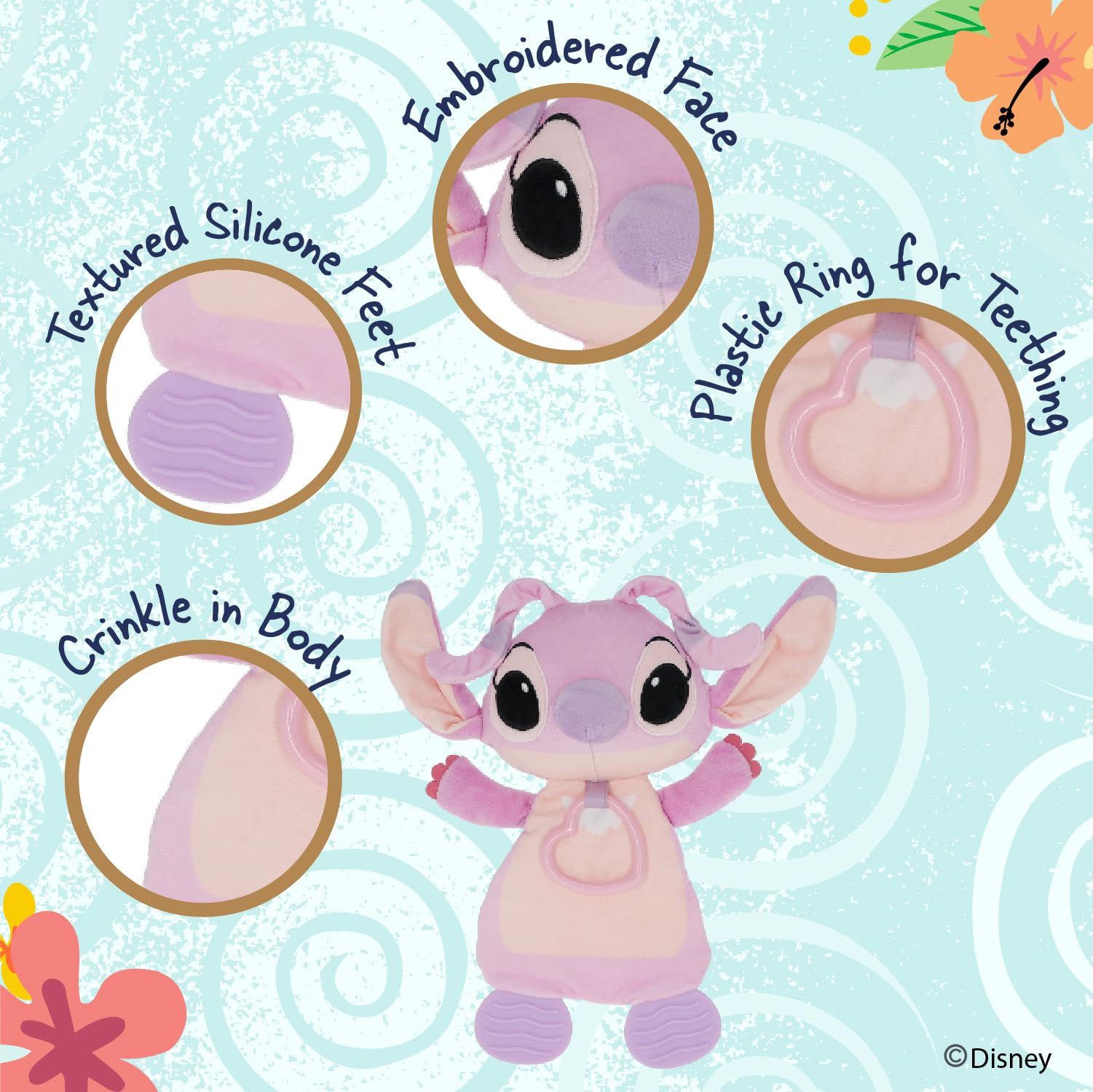 Foto 4 pulgar | Juguete de Peluche Kids Preferred Disney Baby Lilo Stitch - Venta Internacional