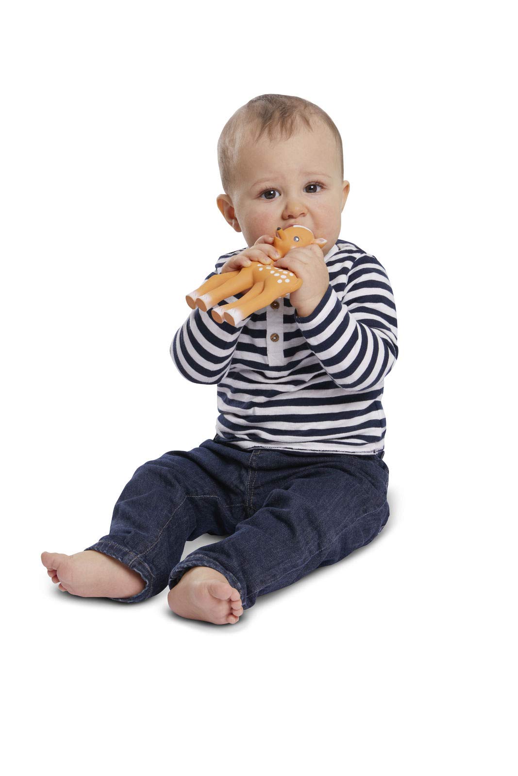 Foto 5 pulgar | Teether Sophie La Girafe Fanfan The Fawn Caucho Natural - Venta Internacional.