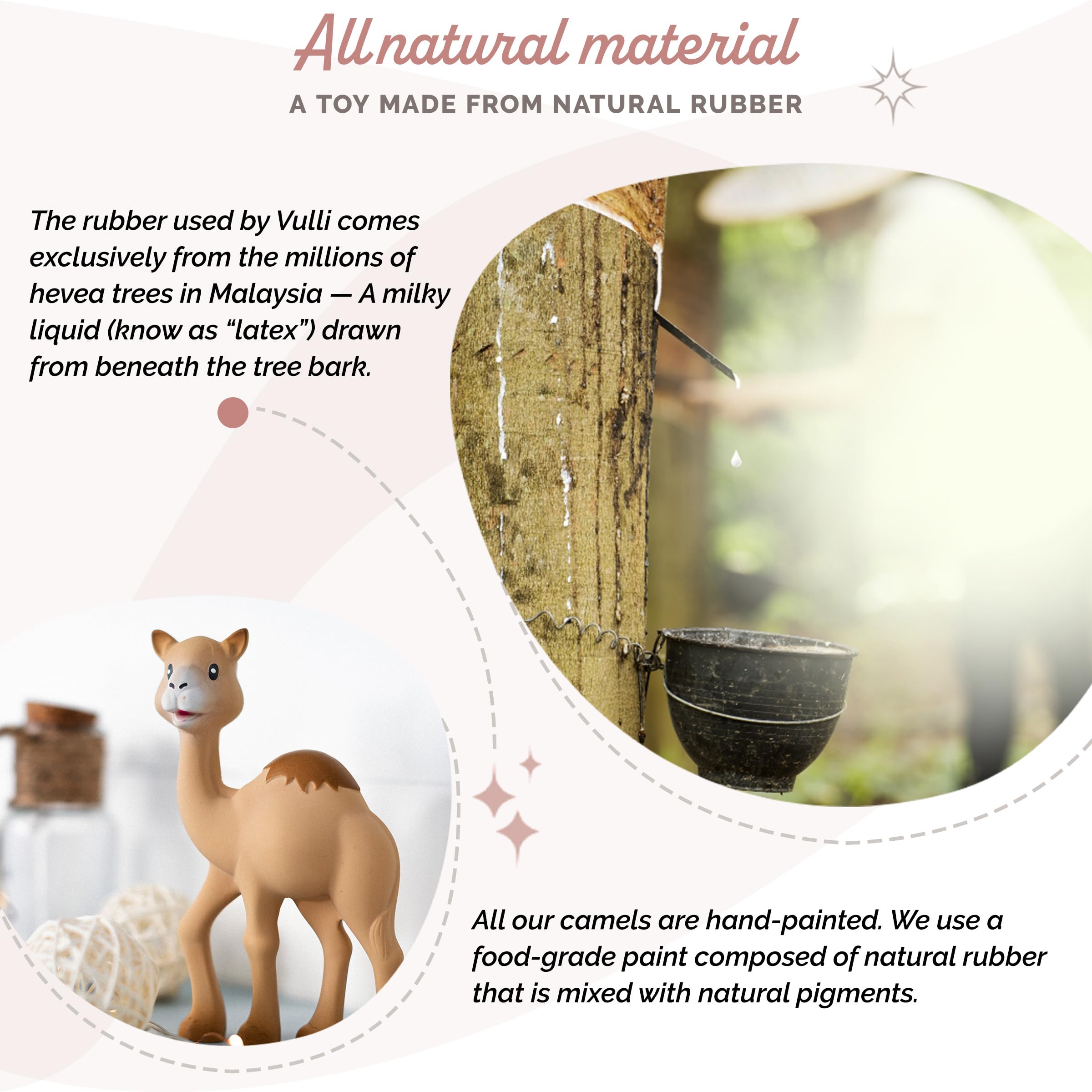 Foto 4 pulgar | Caucho Natural Teether Sophie La Girafe Al'thir The Camel - Venta Internacional.