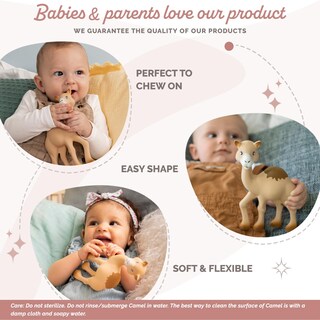 Foto 5 | Caucho Natural Teether Sophie La Girafe Al'thir The Camel - Venta Internacional.