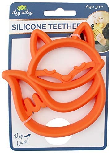 Foto 4 pulgar | Mordedor de Silicona Para Bebés Itzy Ritzy Sin Bpa Con Diseño Fácil De Sujetar - Venta Internacional