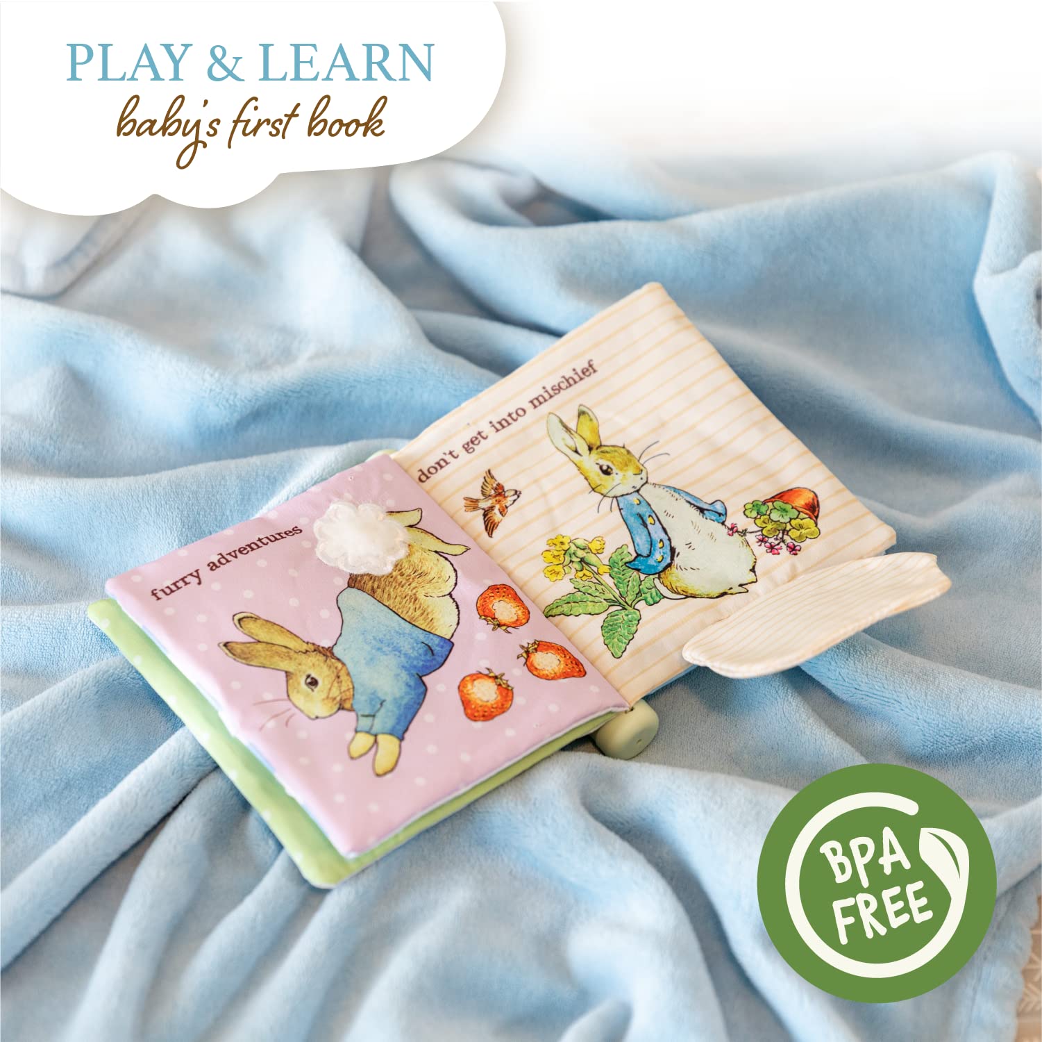 Foto 5 pulgar | Soft Teether Book Kids Preferred Beatrix Potter Peter Rabbit - Venta Internacional.