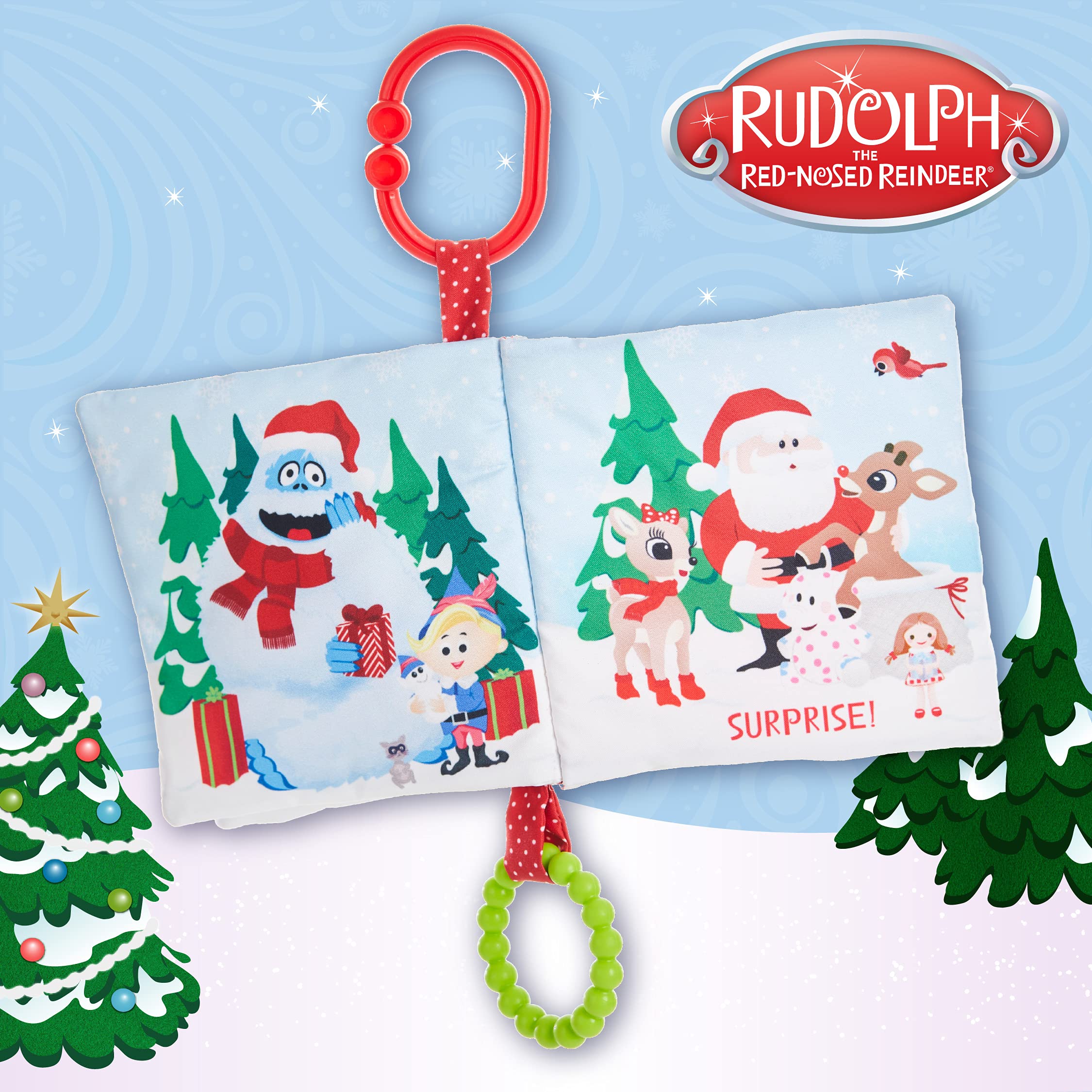 Foto 7 pulgar | Teether Book Kids Preferred Rudolph, El Reno De Nariz Roja - Venta Internacional.