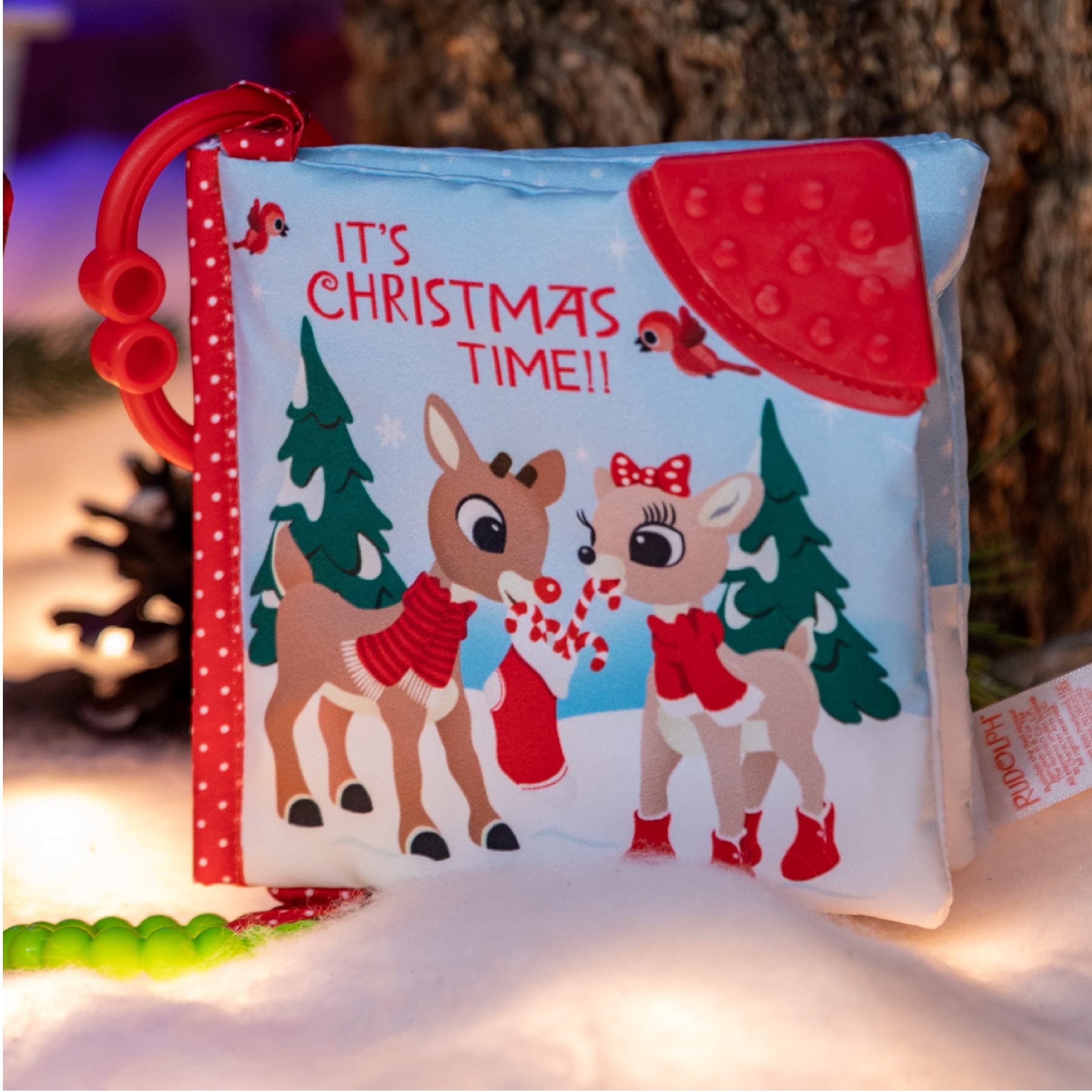 Foto 7 | Teether Book Kids Preferred Rudolph, El Reno De Nariz Roja - Venta Internacional.