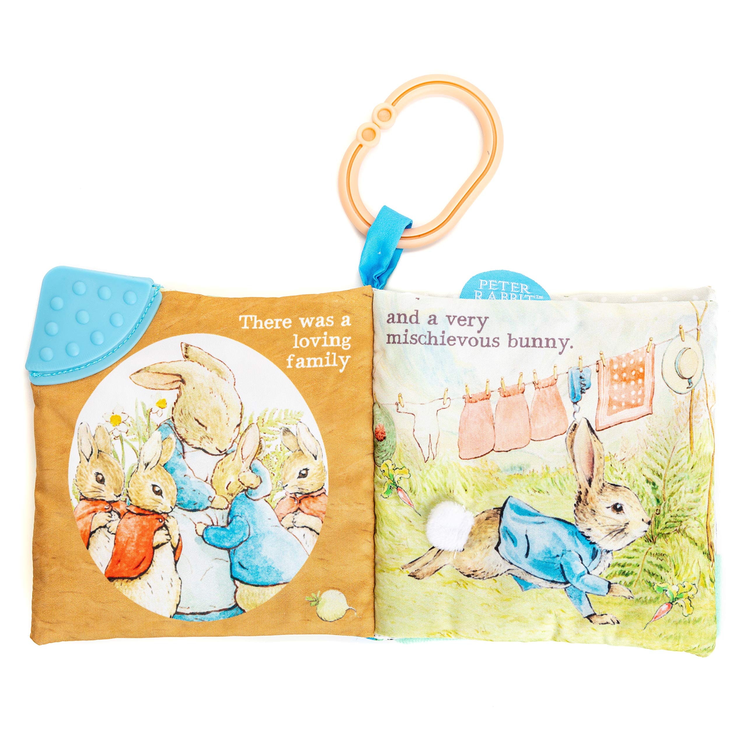 Foto 2 | Peter Rabbit De Soft Book Kids Preferred Con Juguete, Mordedor De 5 Pulgadas - Venta Internacional.