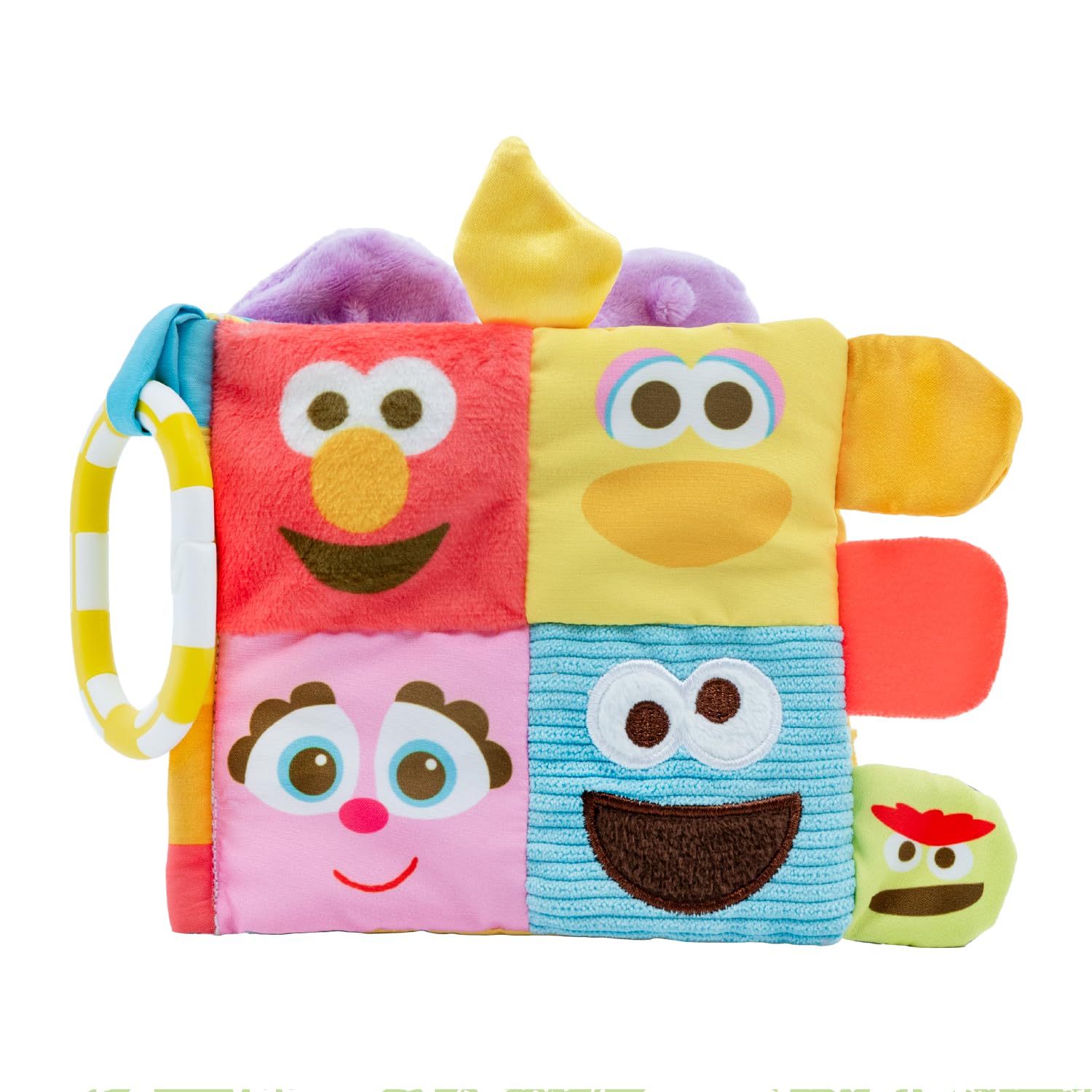 Foto 2 pulgar | Los Personajes Favoritos De Sesame Street Para Niños De Soft Book, 28 Cm - Venta Internacional.