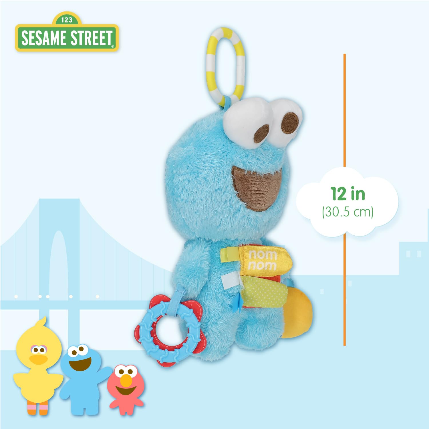 Foto 5 pulgar | Juguete De Actividad Kids Preferred Sesame Street Cookie Monster - Venta Internacional.