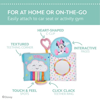Foto 3 | Soft Book Kids Preferred Disney Baby Minnie Mouse On The Go - Venta Internacional.