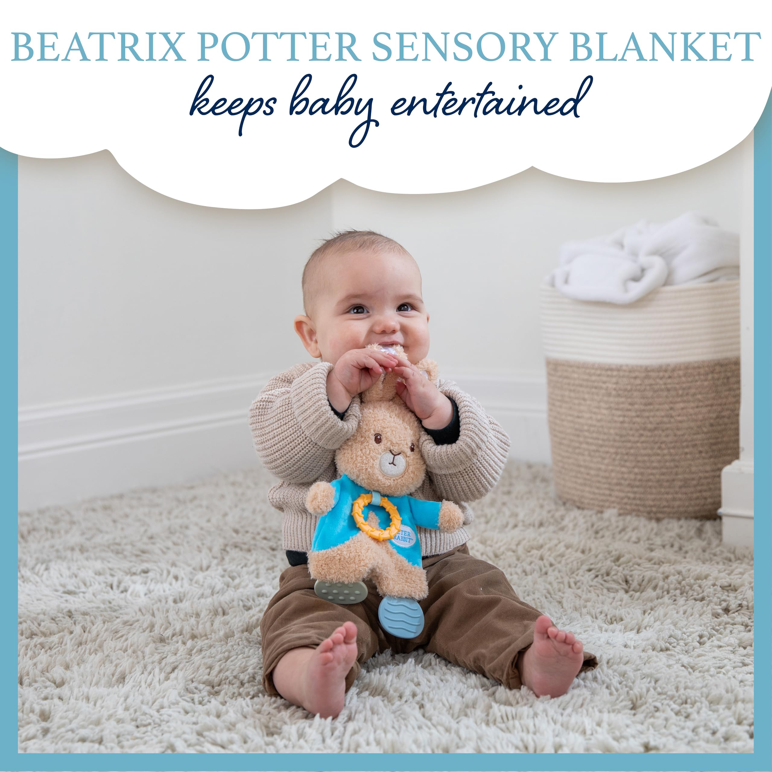 Foto 3 pulgar | Juguete Interactivo Sensory Blanky Para Bebés Peter Rabbit - Venta Internacional.