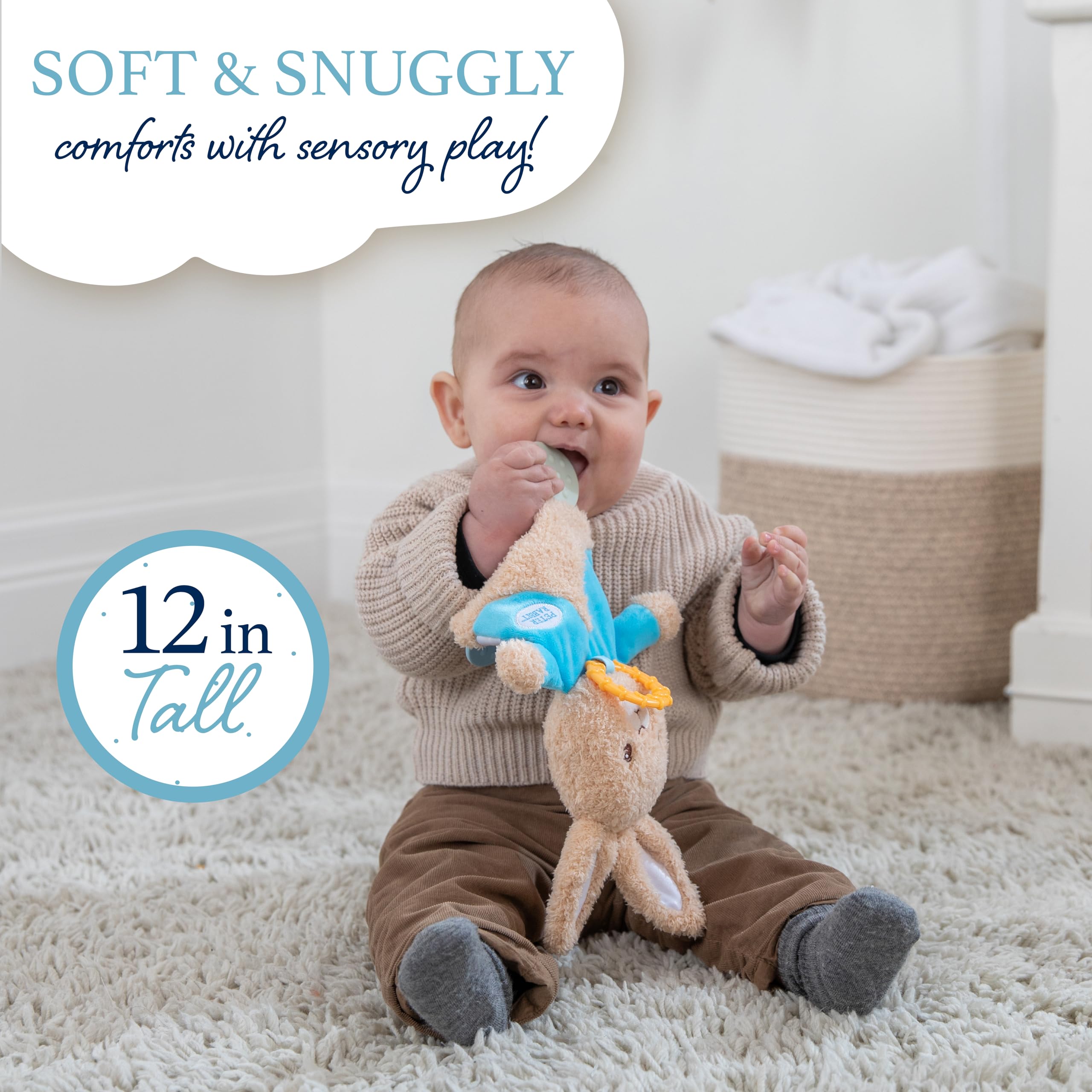 Foto 4 | Juguete Interactivo Sensory Blanky Para Bebés Peter Rabbit - Venta Internacional.
