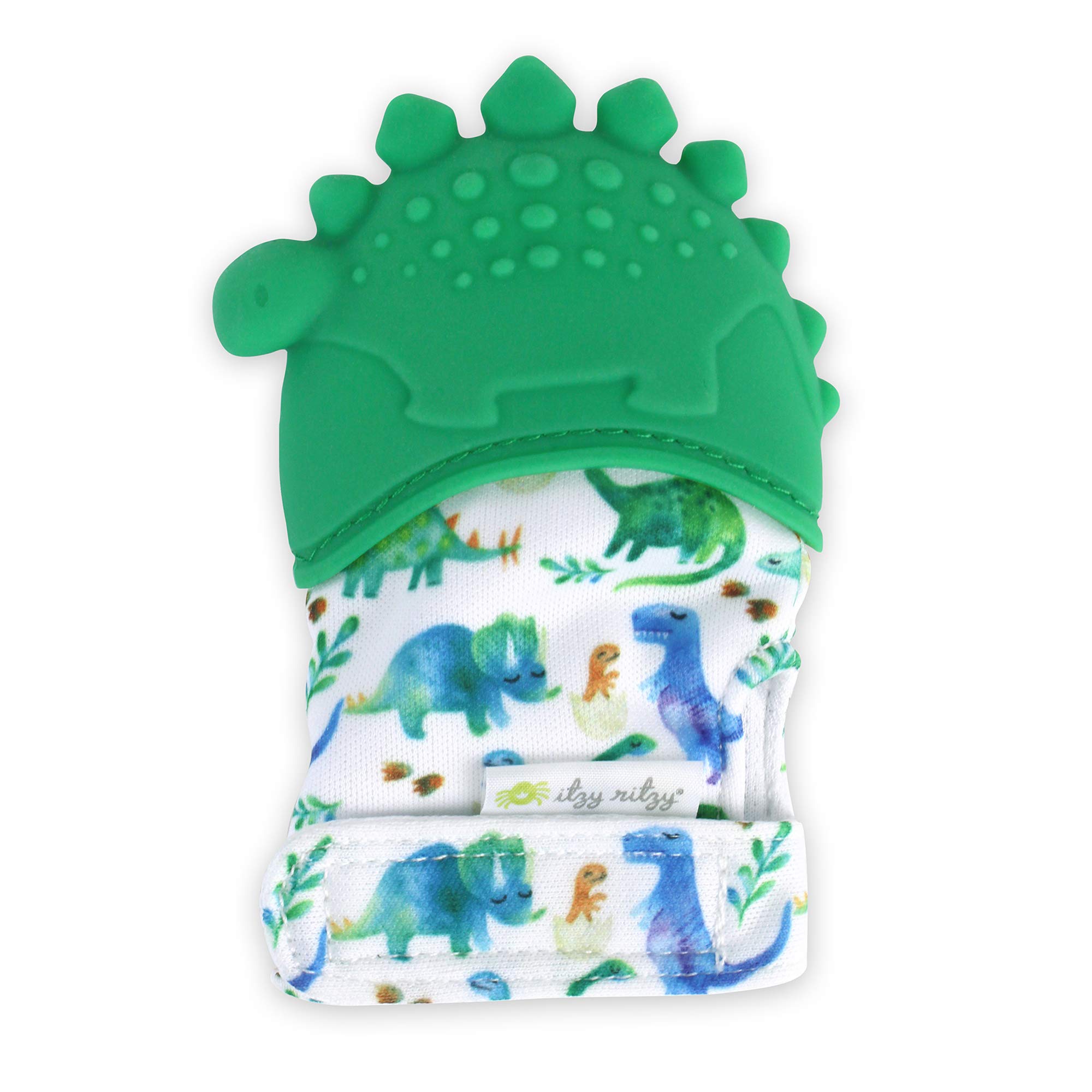 Foto 2 pulgar | Manopla De Dentición Itzy Ritzy, Silicona, Relajante, Color Verde, Diseño De Dinosaurio - Venta Internacional.