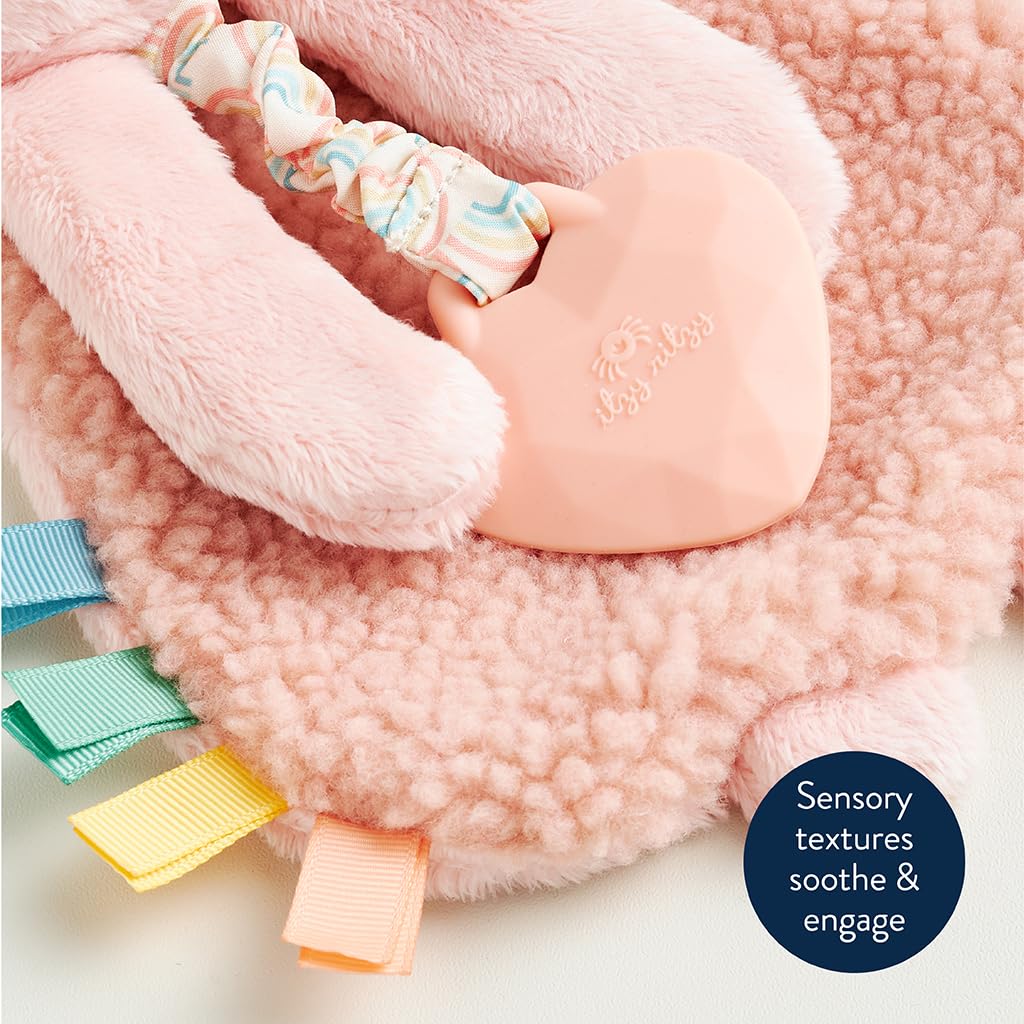 Foto 5 | Lovey Itzy Ritzy Itzy Lovey Con Cintas Texturizadas En Forma De Mordedor, Color Rosa - Venta Internacional.