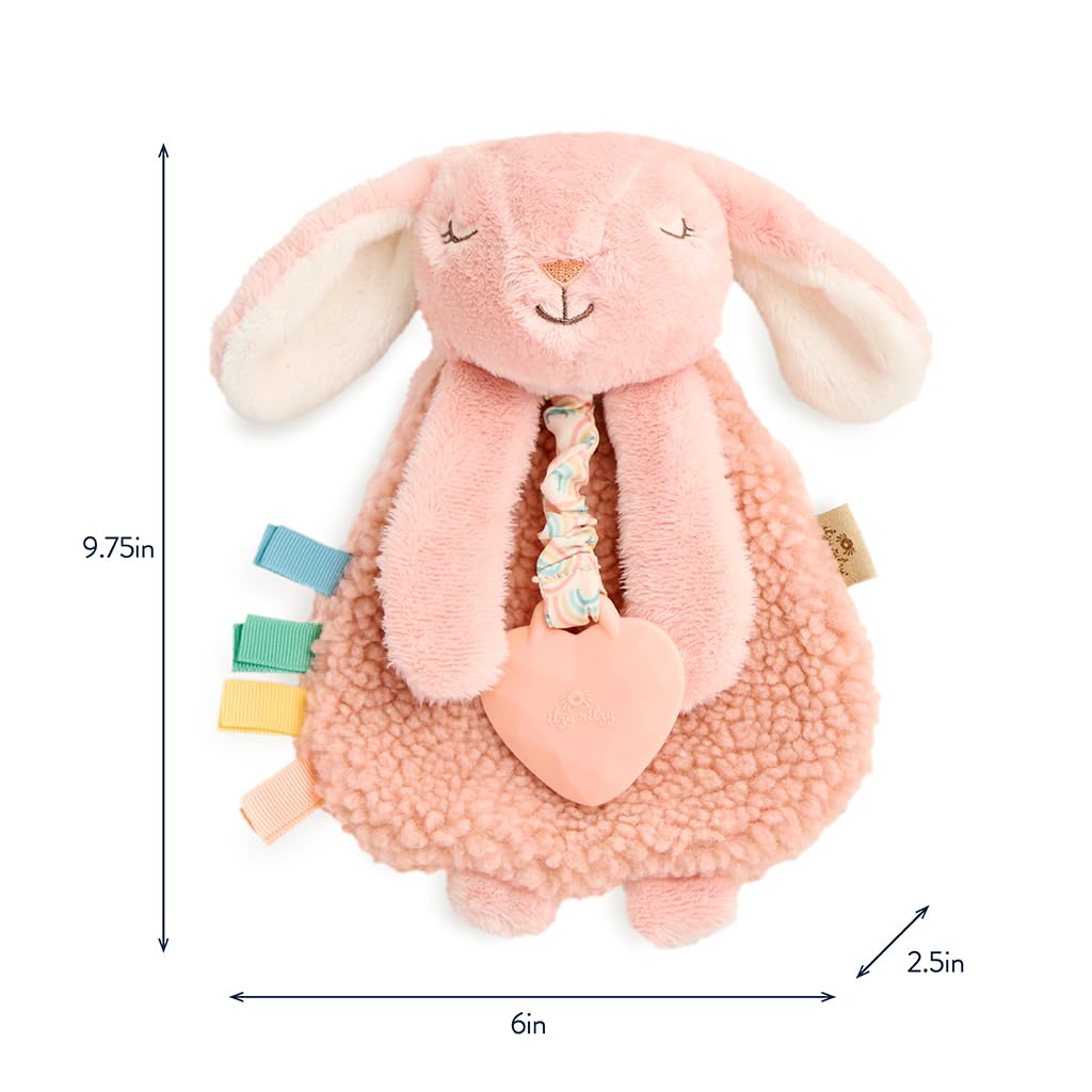 Foto 7 | Lovey Itzy Ritzy Itzy Lovey Con Cintas Texturizadas En Forma De Mordedor, Color Rosa - Venta Internacional.