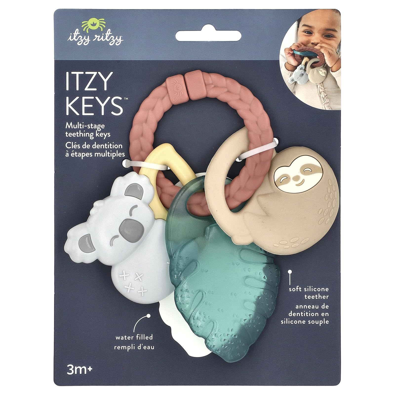 Foto 1 | Juguete Para Bebés Teething Keys Itzy Ritzy Con Relleno De Agua - Venta Internacional.