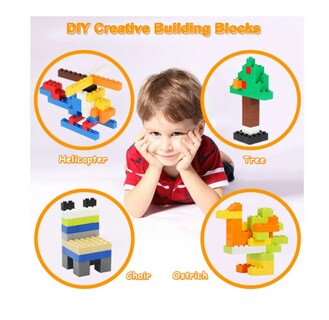 Foto 3 | 1000 Bloques De Construcción Clásicos A Granel Para Niños
