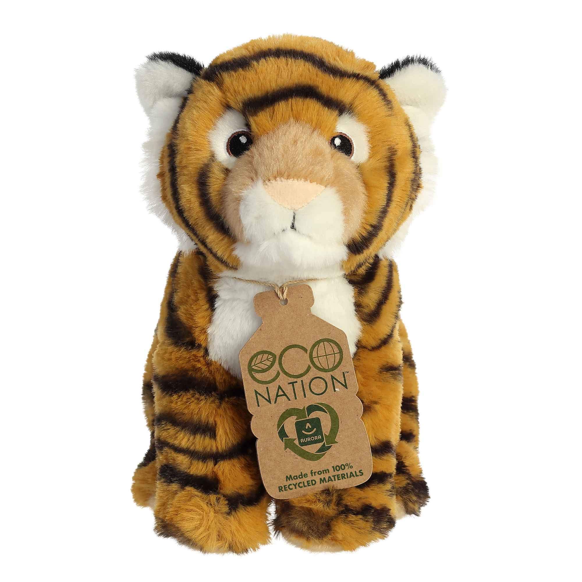 Venta Internacional - Animal De Peluche Aurora Bengala Tiger Ecológico Eco Nation