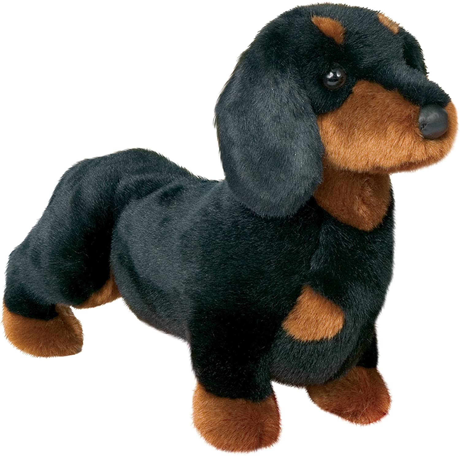 Venta Internacional - Peluches Para Perros Douglas Dachshund Color Negro y Marrón