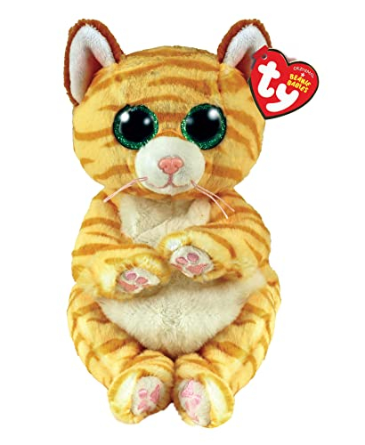 Foto 2 pulgar | Venta Internacional - Peluche Ty Beanie Bellie Mango Gold Cat 15 Cm