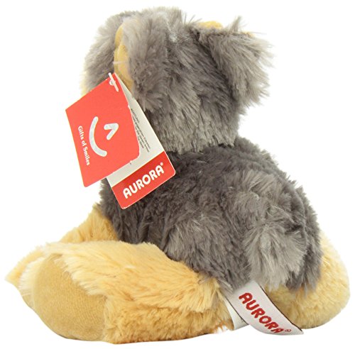 Foto 4 pulgar | Venta Internacional - Perro de Peluche Aurora Adorable Gris 20 cm