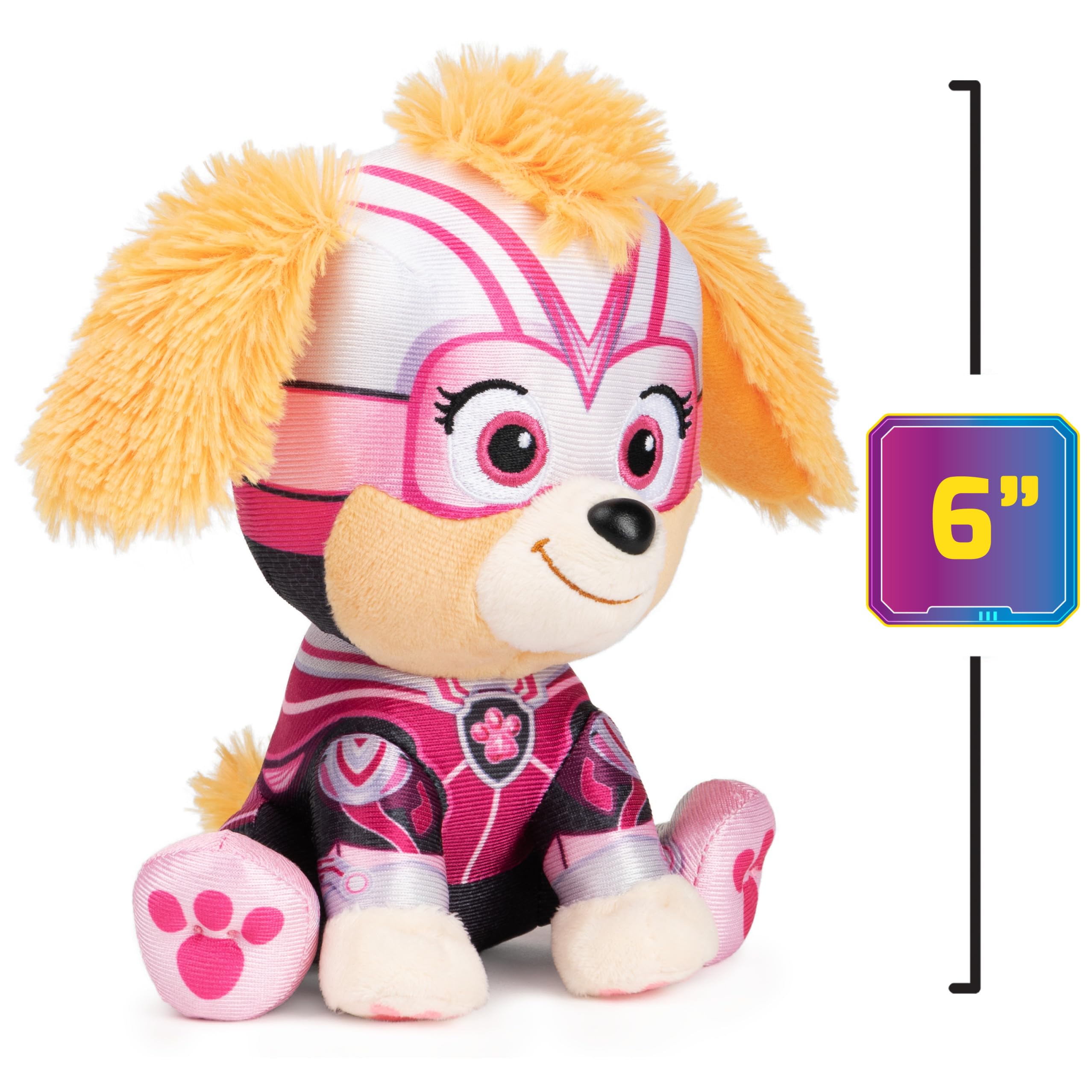 Foto 3 pulgar | Venta Internacional - Peluche Gund Paw Patrol: The Mighty Movie Skye 15 Cm