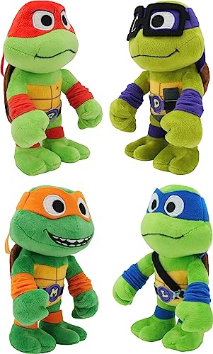 Foto 6 pulgar | Venta Internacional - Juguetes De Peluche Mattel Teenage Mutant Ninja Turtles 4 P