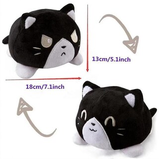 Foto 4 | Venta Internacional - Juguete De Peluche Hmwy De Doble Cara Para Gato, Gato Y Unicornio, Con Tapa, 20 Cm