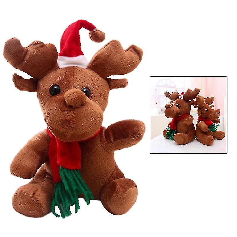 Foto 2 pulgar | Venta Internacional - Muñeco De Peluche De Peluche Con Dibujos Animados De Renos Para Niños
